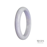 59mm Grade A Jadeite Jade Bangle - MAYS