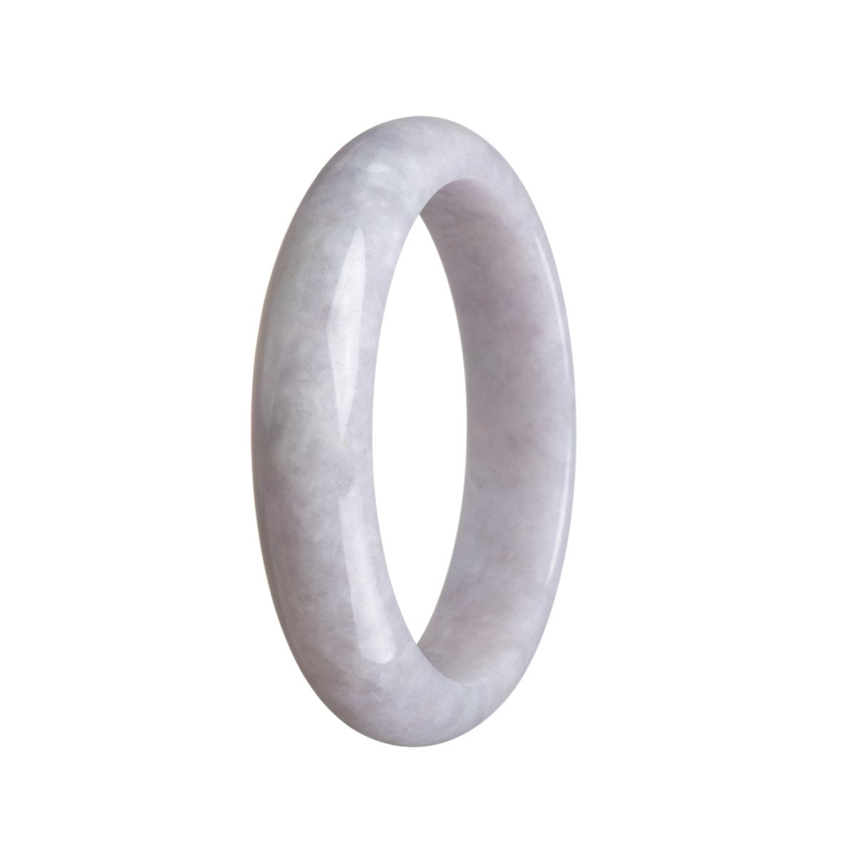 57mm Grade A Jadeite Jade Bangle - MAYS