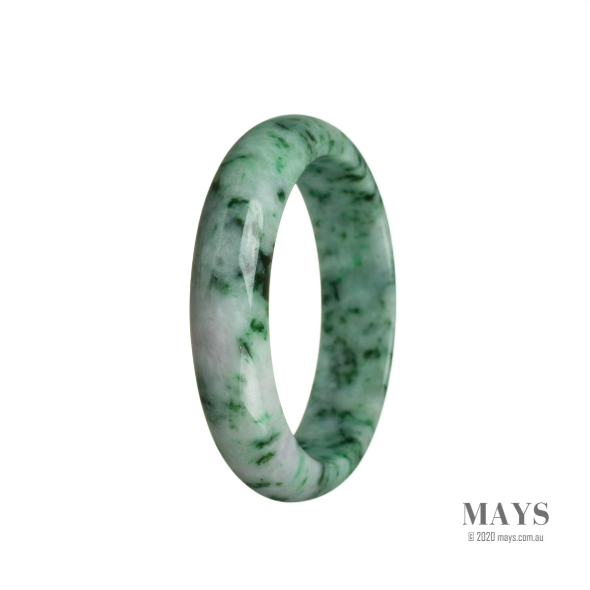 55mm Grade A Jadeite Jade Bangle - MAYS