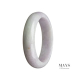 58mm Grade A Jadeite Jade Bangle - MAYS
