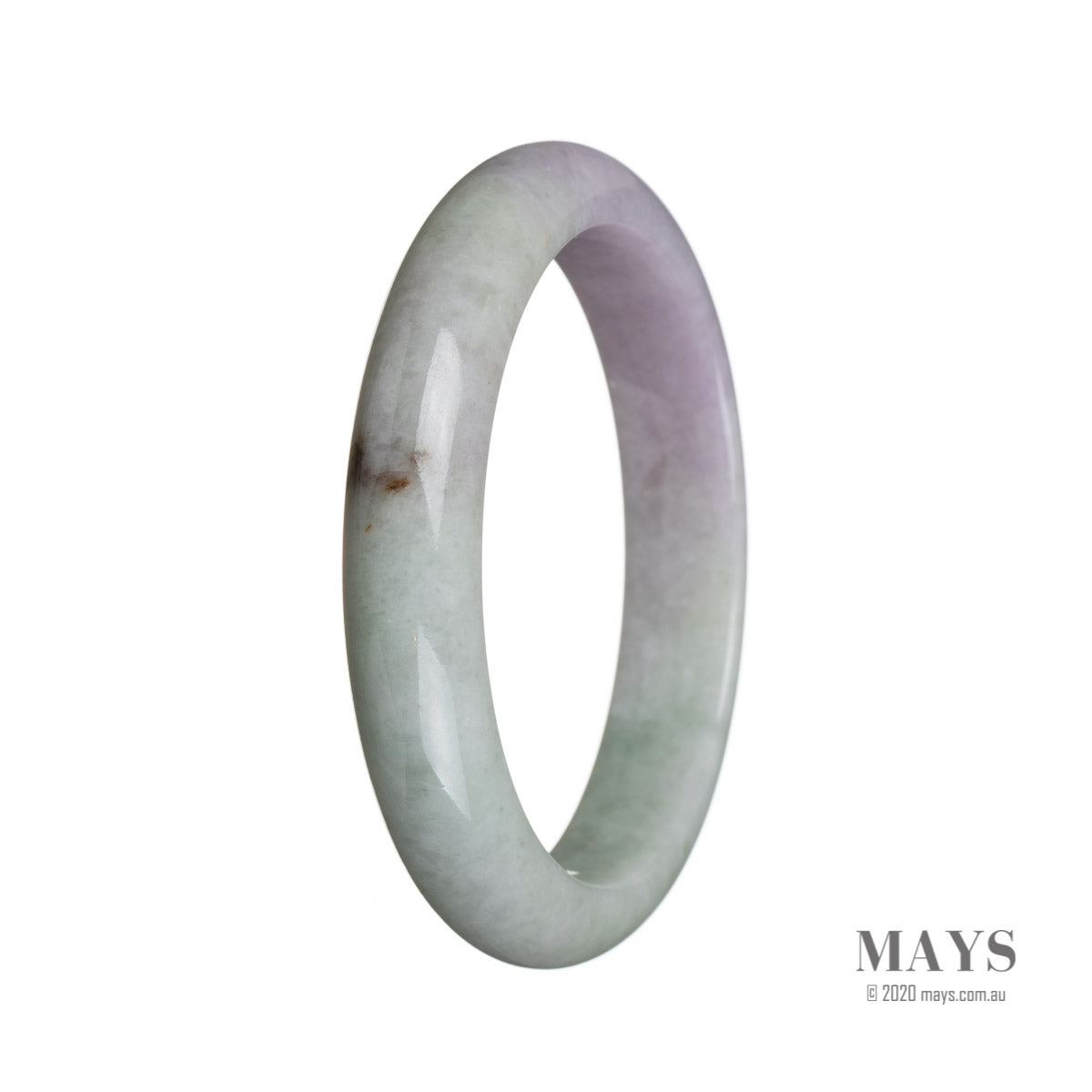 59mm Grade A Jadeite Jade Bangle - MAYS