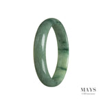 53mm Grade A Jadeite Jade Bangle - MAYS