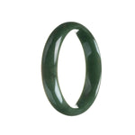 57mm Grade A Jadeite Jade Bangle - MAYS