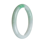 62mm Grade A Jadeite Jade Bangle - MAYS