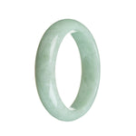 58mm Grade A Jadeite Jade Bangle - MAYS
