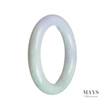 54mm Grade A Jadeite Jade Bangle - MAYS