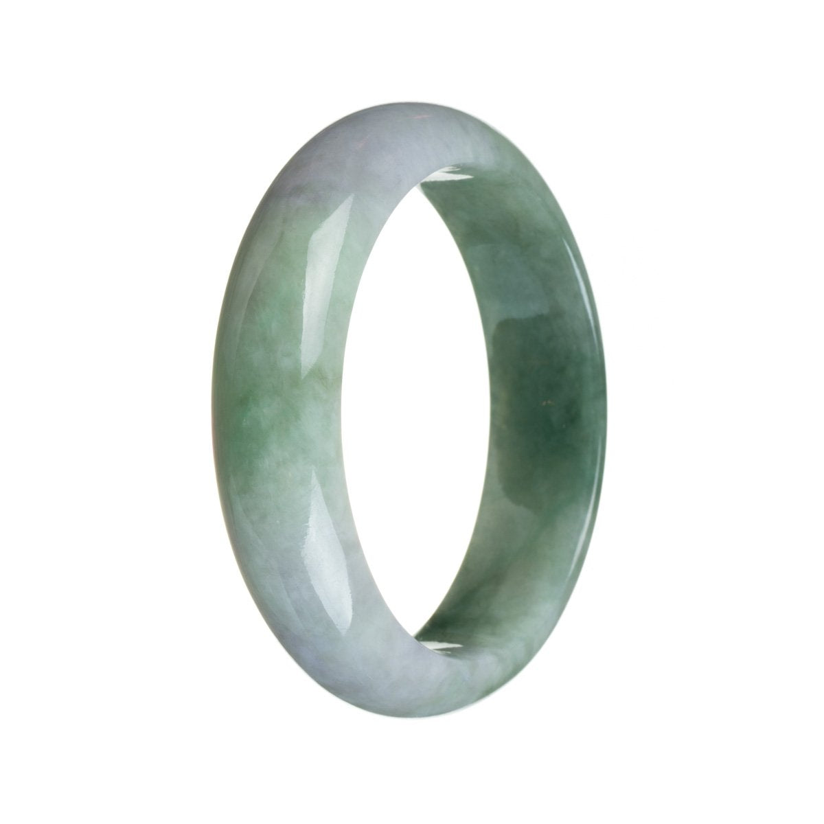 59mm Grade A Jadeite Jade Bangle - MAYS