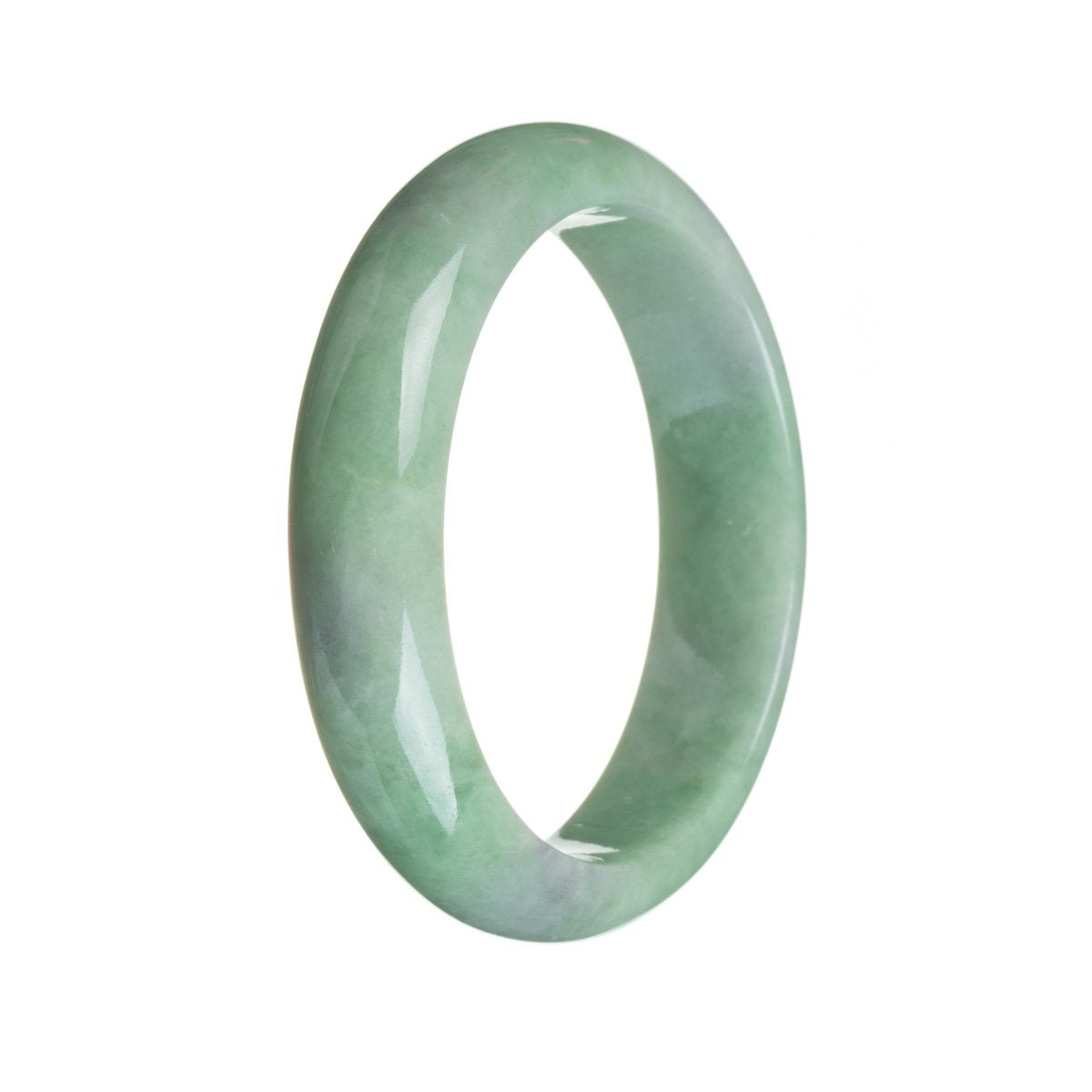 59mm Grade A Jadeite Jade Bangle - MAYS