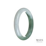 55mm Grade A Jadeite Jade Bangle - MAYS