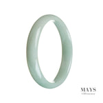 59mm Grade A Jadeite Jade Bangle - MAYS