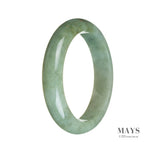 60mm Grade A Jadeite Jade Bangle - MAYS