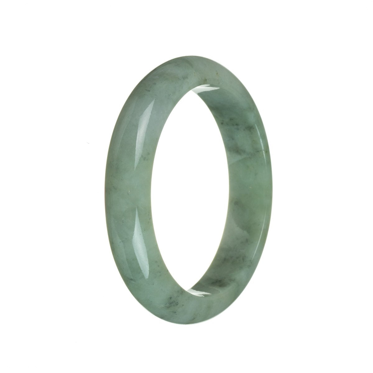 60mm Natural Grade A Jade Bangle Bracelet