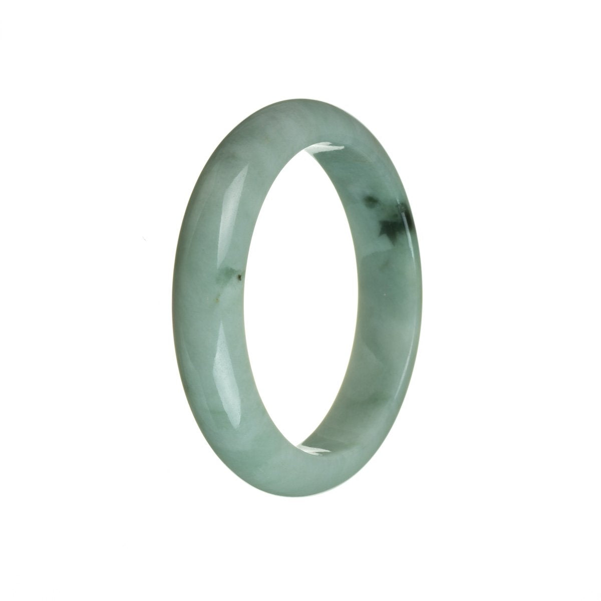 55mm Natural Grade A Jade Bangle Bracelet