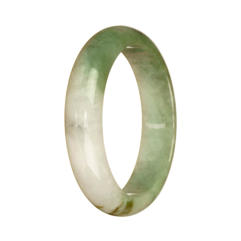 Certified deals 57mm Green Burma Jadeite Jade Bangle Bracelet