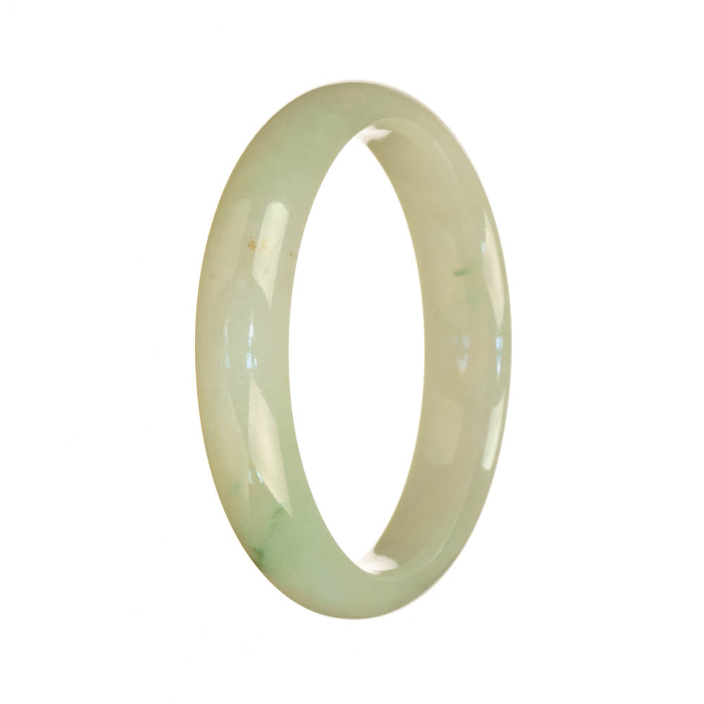56mm Burmese Jadeite Bangle