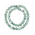 Flower Pattern Jadeite Jade Bead Necklace