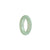 Certified Light Green Jade Band - Size S 1/2