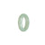 Certified Light Green Jadeite Jade Ring - Size T