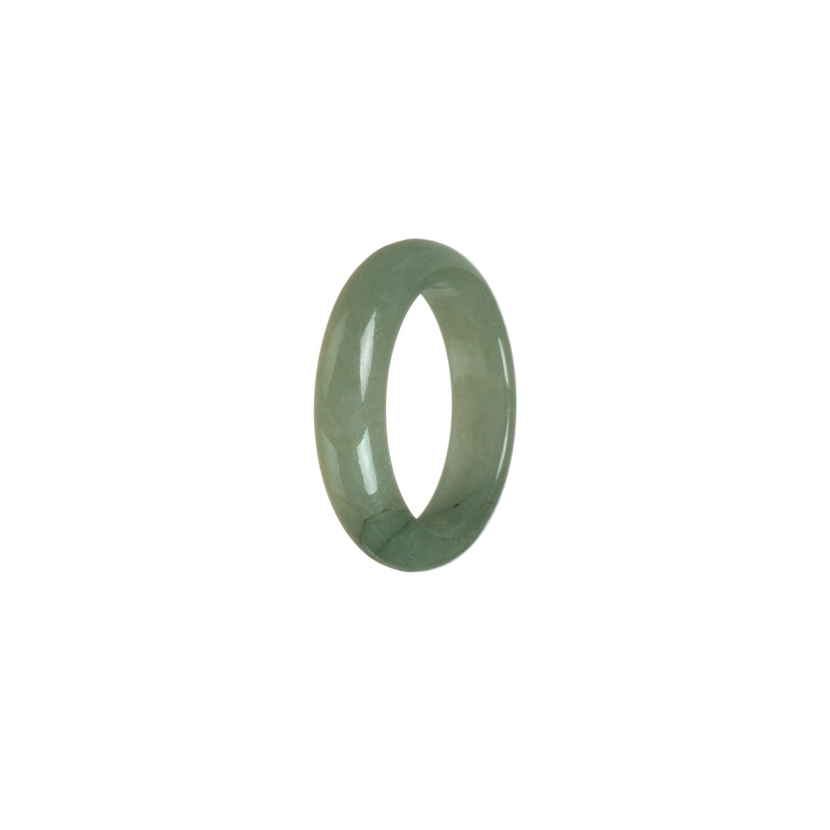 Real Olive Jade Ring- Size R 1/2