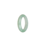 Real Pale Green Jade Band - Size S 1/2