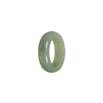 Real Light grey Jadeite Jade Band - Size S