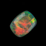 1.91ct Precious Solid Australian Opal (Bright Red and Yellow Flashes)