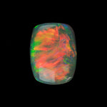 1.91ct Precious Solid Australian Opal (Bright Red and Yellow Flashes)