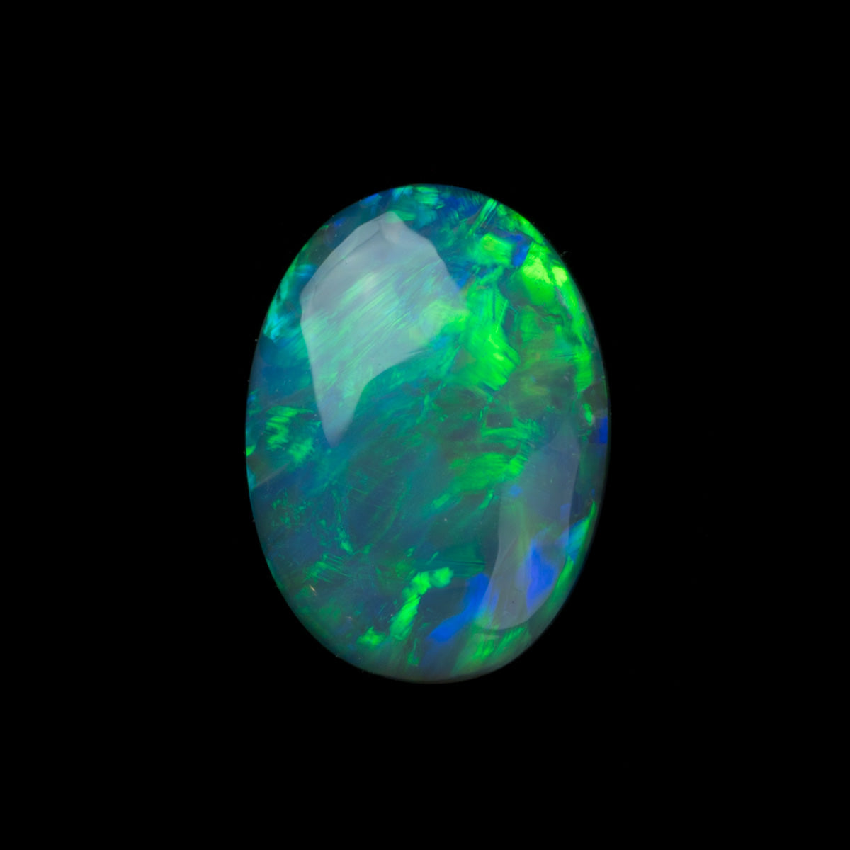 0.91ct Blue Green Solid Australian Opal