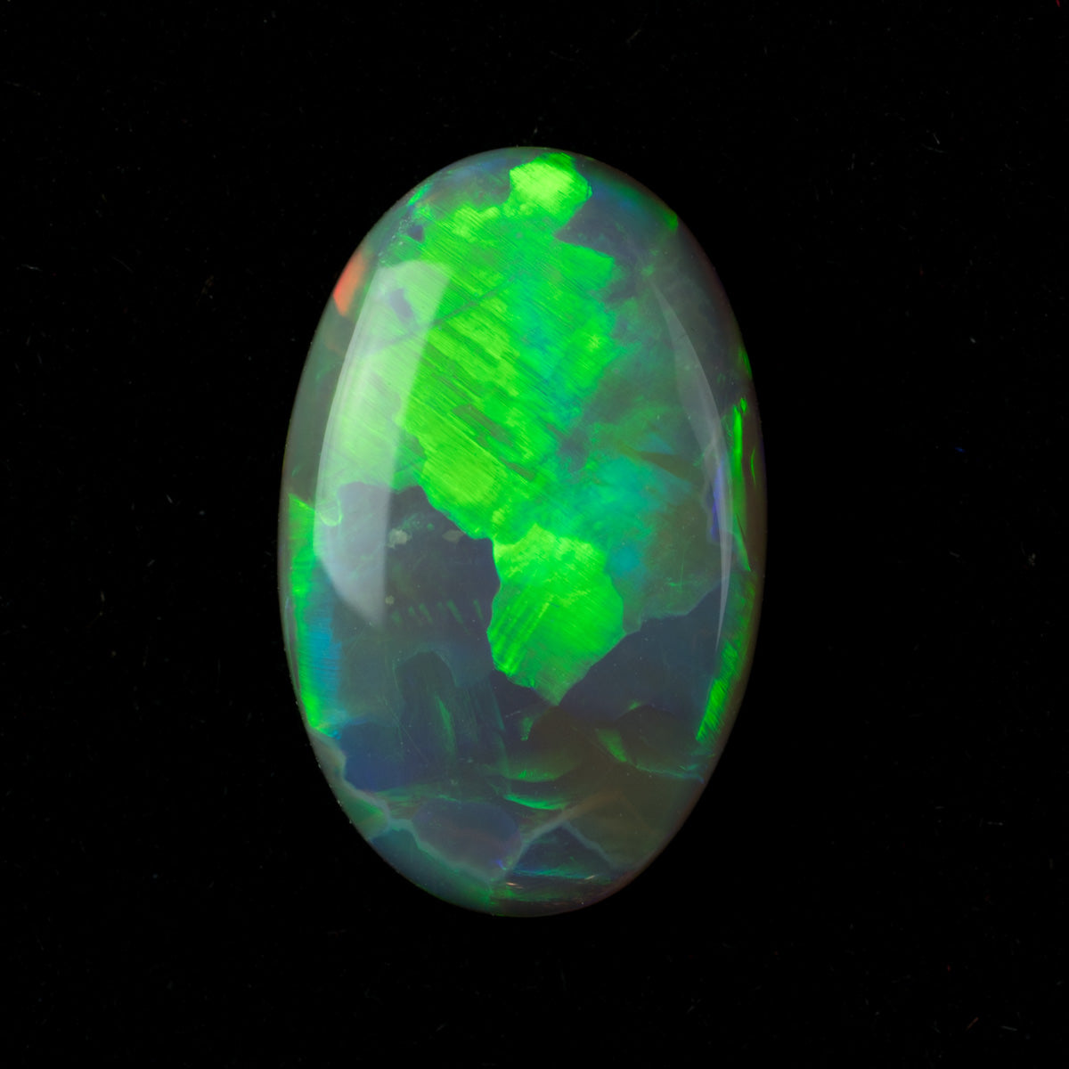 1.50ct Lighting Ridge Australian Solid Black Opal