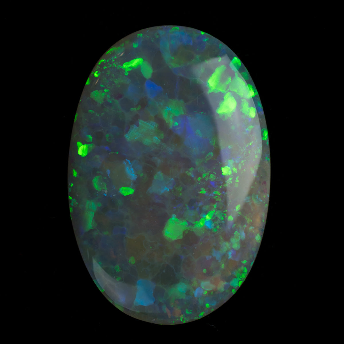 2.48ct Lighting Ridge Australian Solid Black Opal