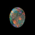0.48ct Lighting Ridge Australian Solid Black Opal