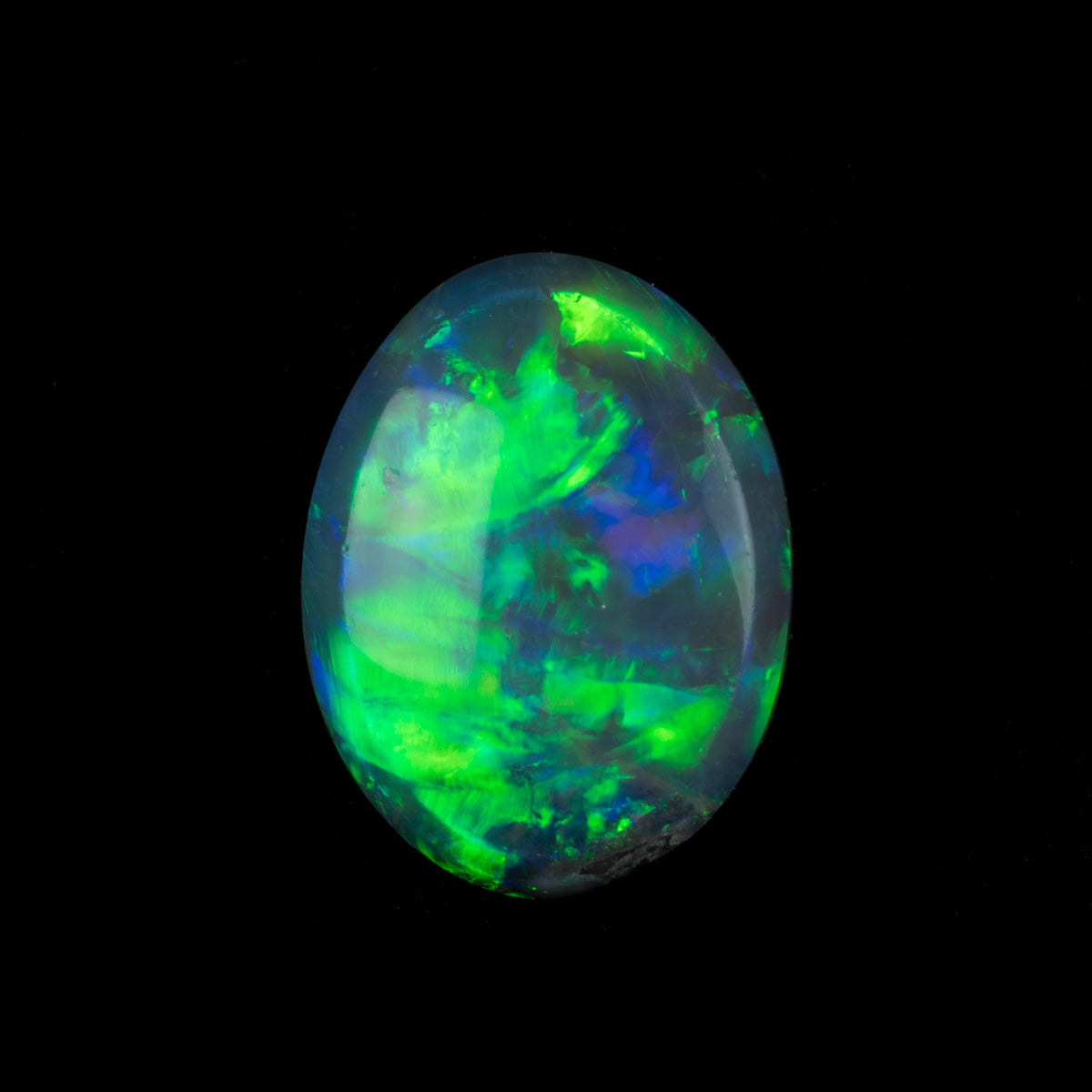 0.73ct Bright Green Australian Crystal Opal