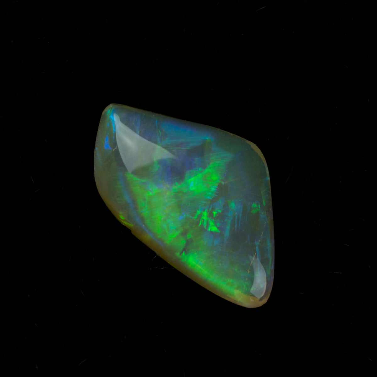 Solid Australian Crystal Opal from Mintabie