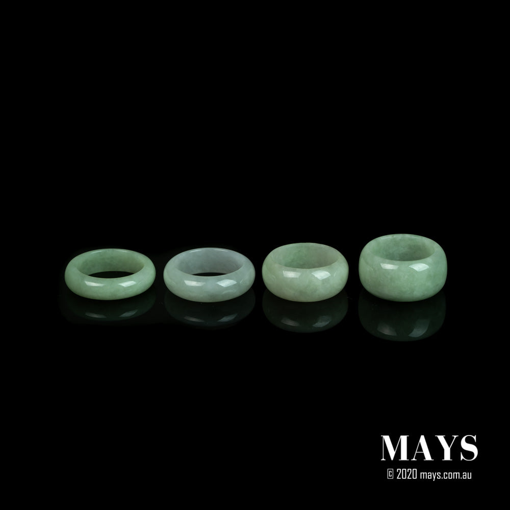 Heavenli Light Green Jadeite Jade Ring