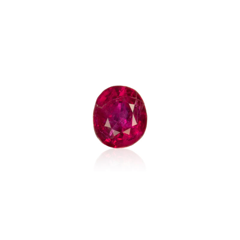 0.62ct Unheated Vivid Red Burmese Ruby - MAYS