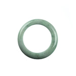 42mm Natural Burmese Jade Bangle - MAYS
