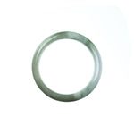 46mm Natural Burmese Jade Bangle - MAYS