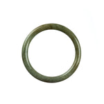 52mm Natural Burmese Jade Bangle - MAYS