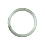 59mm Natural Burmese Jade Bangle - MAYS