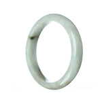59mm Natural Burmese Jade Bangle - MAYS