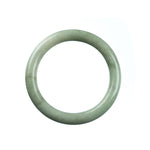 55mm Natural Burmese Jade Bangle - MAYS