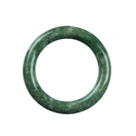 52mm Natural Burmese Jade Bangle - MAYS