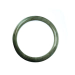 55mm Natural Burmese Jade Bangle - MAYS