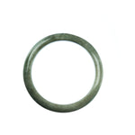 53mm Natural Burmese Jade Bangle - MAYS