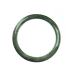 58mm Natural Burmese Jade Bangle - MAYS