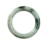 57mm Natural Burmese Jade Bangle - MAYS