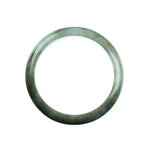 59mm Natural Burmese Jade Bangle - MAYS
