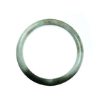 59mm Natural Burmese Jade Bangle - MAYS