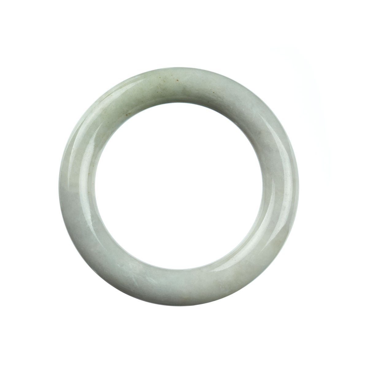 52mm Natural Burmese Jade Bangle - MAYS