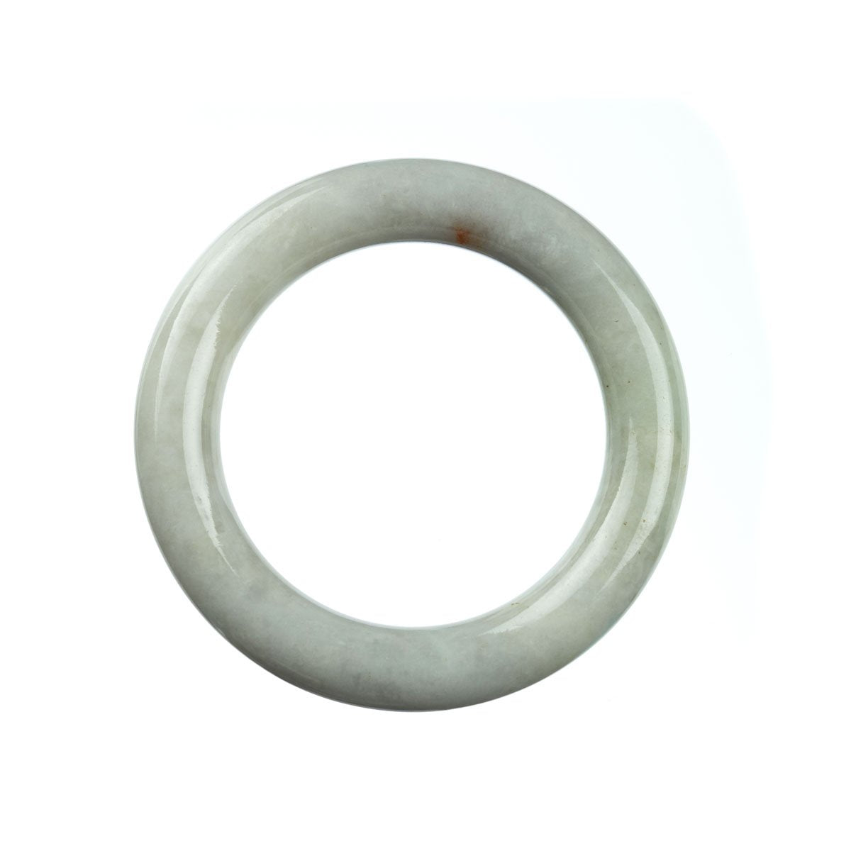 52mm Natural Burmese Jade Bangle - MAYS